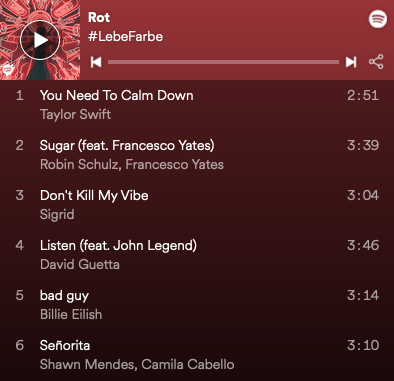 Rote Playlist