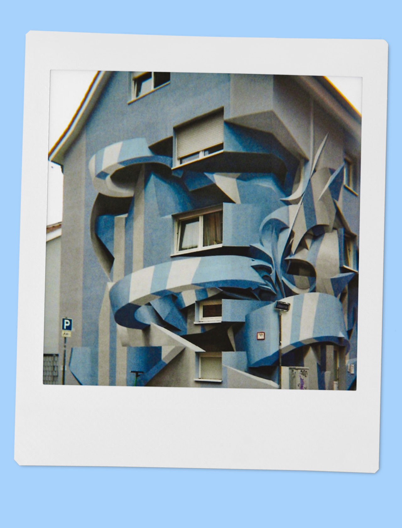 Fassadenmalerei mit dreidimensionalem Effekt von Peeta (2019)